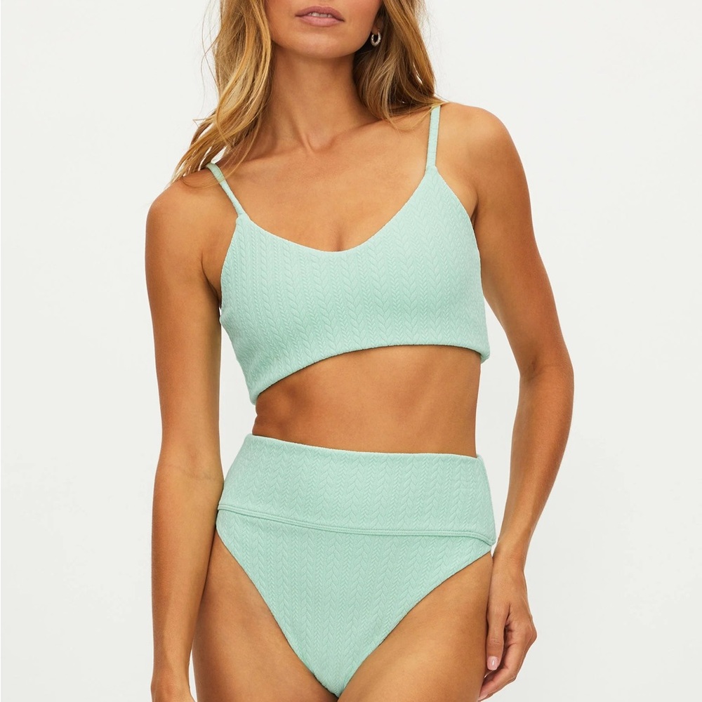 Beach Riot Highway Bottom Crème de Knit